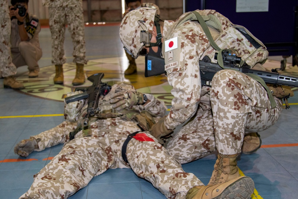 U.S., Japanese share medical capabilities