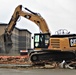 Building destruction in Fort McCoy's 1600 block makes way for future brigade headquarters construction