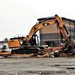 Building destruction in Fort McCoy's 1600 block makes way for future brigade headquarters construction