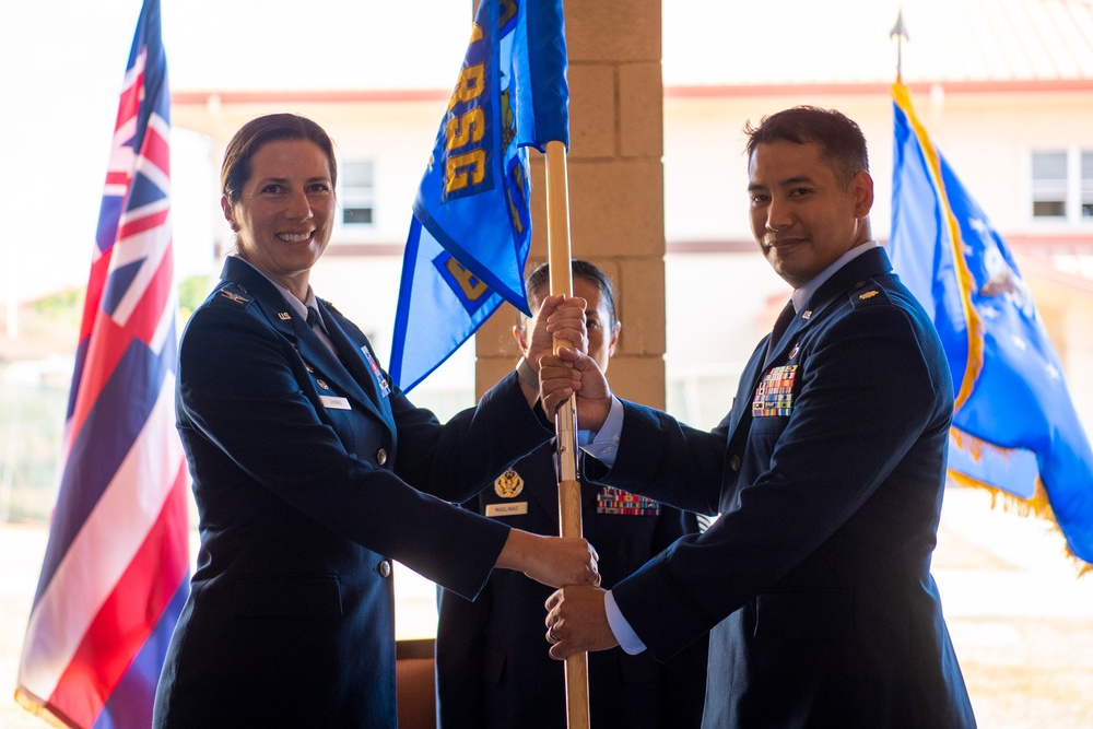 Major Laza Assumes Command of the 624th Force Support Flight