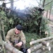 Building improvised shelters for Fort McCoy's Cold-Weather Operations Course