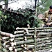 Building improvised shelters for Fort McCoy's Cold-Weather Operations Course