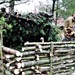 Building improvised shelters for Fort McCoy's Cold-Weather Operations Course