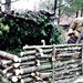 Building improvised shelters for Fort McCoy's Cold-Weather Operations Course