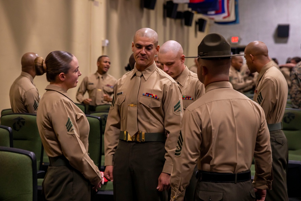 Drill Instructor Class 1-22 Graduation