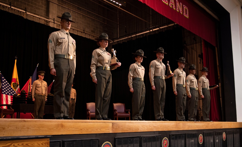 Drill Instructor Class 1-22 Graduation