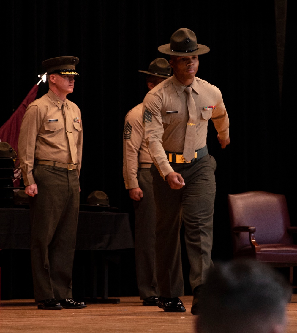 Drill Instructor Class 1-22 Graduation