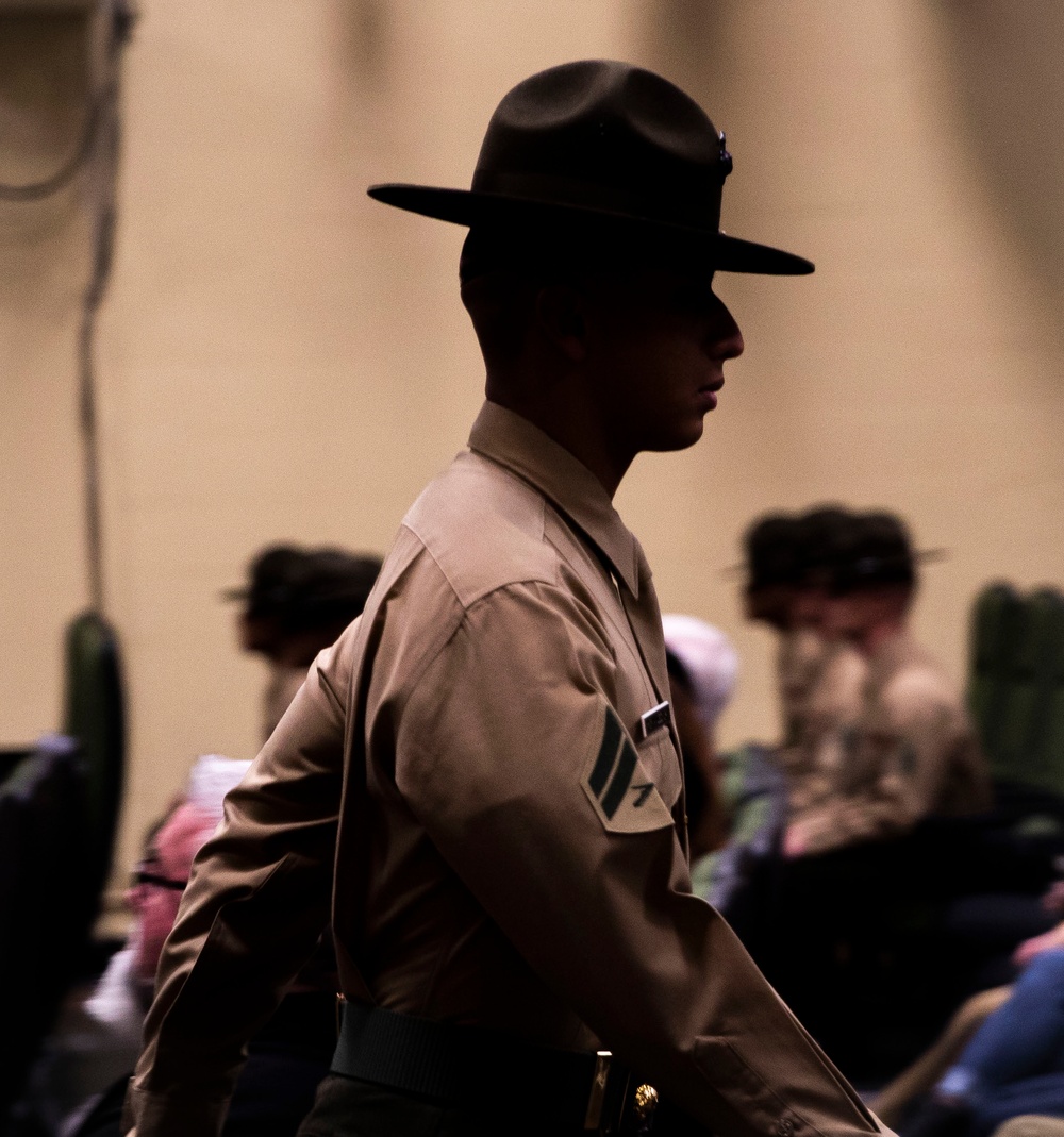 Drill Instructor Class 1-22 Graduation