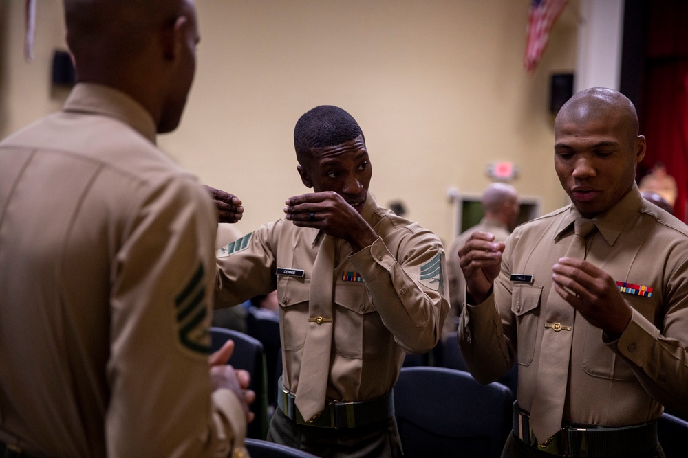 Drill Instructor Class 1-22 Graduation