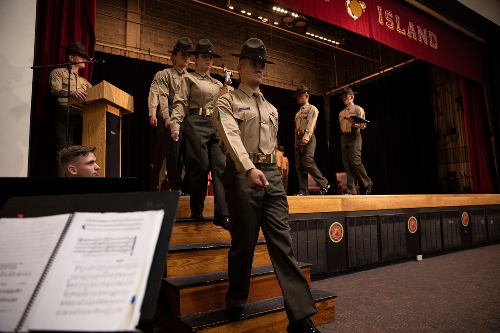 Drill Instructor Class 1-22 Graduation