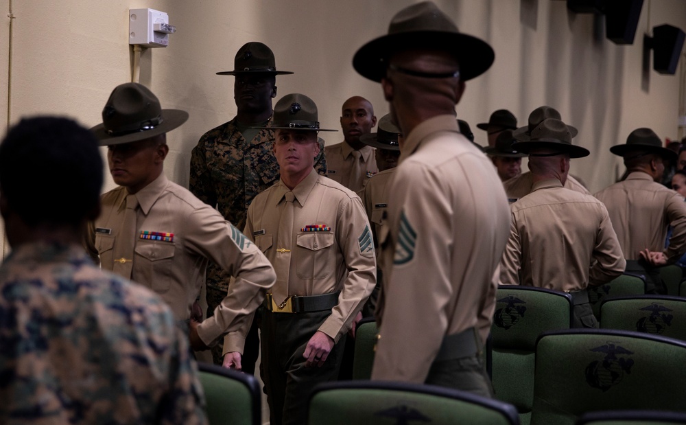 Drill Instructor Class 1-22 Graduation