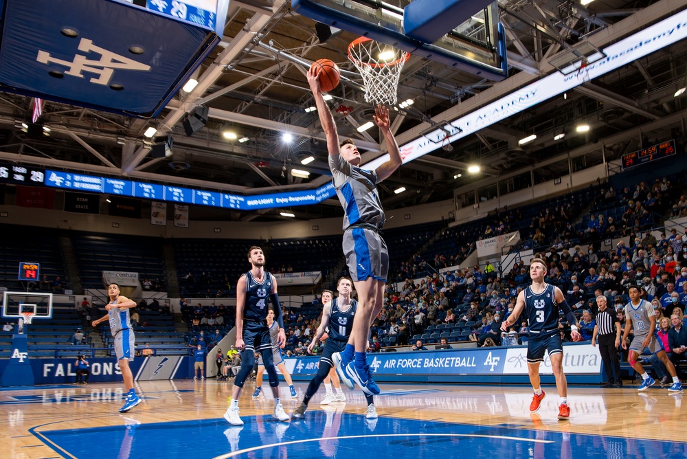 USAFA Men's Basketball Vs Utah State