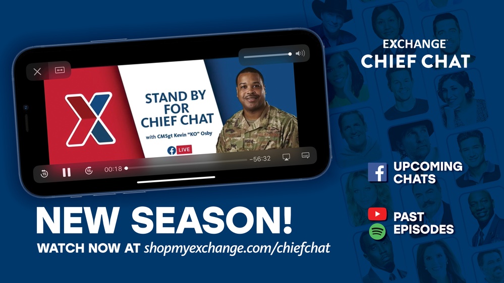 Chief Chat Returns in January with Military Leaders and Actors