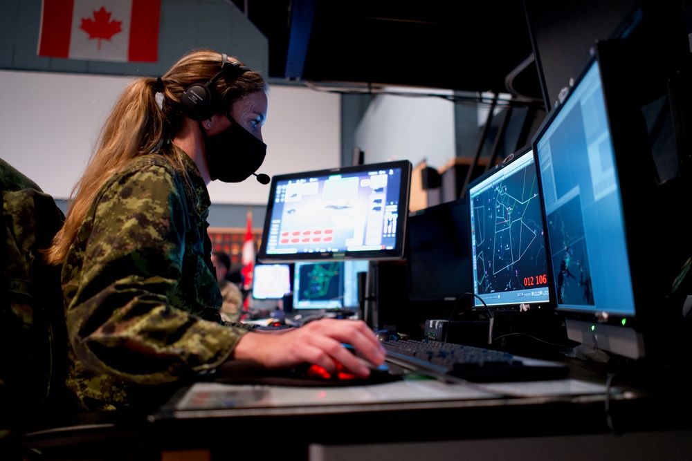 Royal Canadian Air Force Arctic Guardian keeps watch with 176th Air Defense Squadron