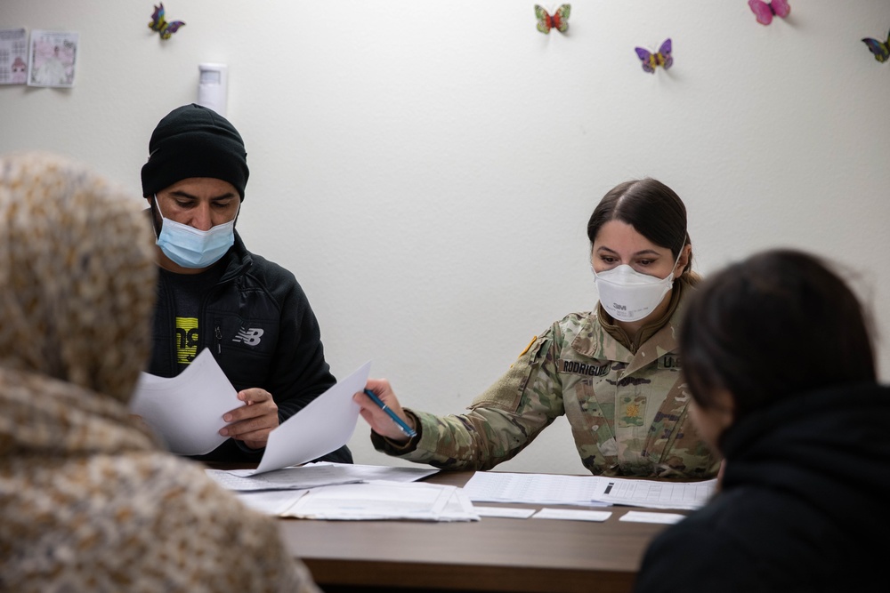 Afghan Evacuees Receive Second COVID-19 Vaccination