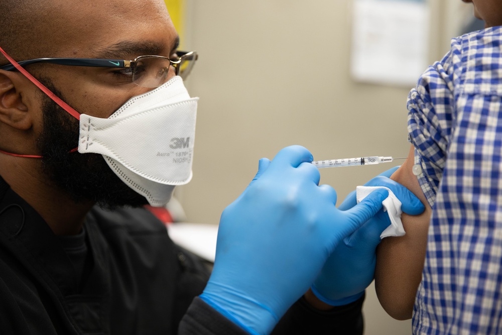 Afghan Evacuees Receive Second COVID-19 Vaccination