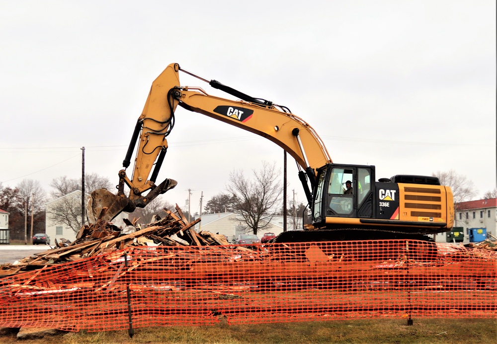 DVIDS - Images - Building Demolition In Fort McCoy's 1600 Block Makes ...