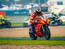 Garrison member first American to win Euro racing title