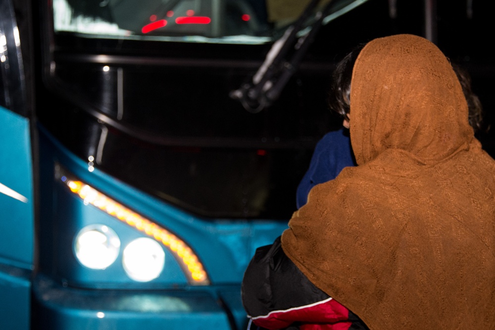 Afghans Depart Fort Pickett