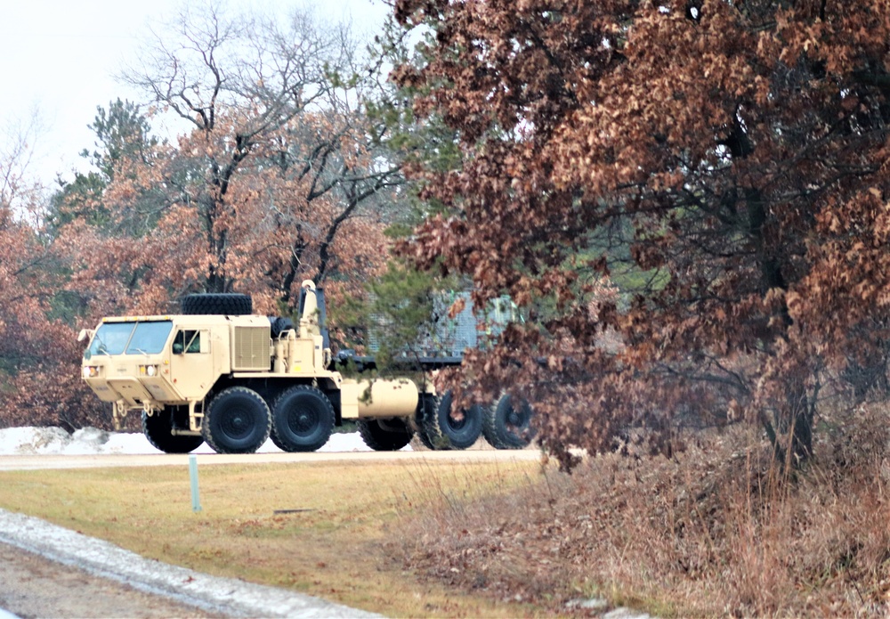 December 2021 training operations at Fort McCoy