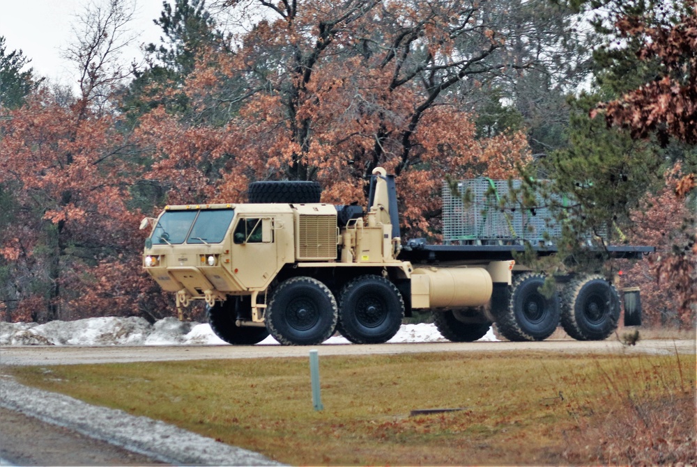 December 2021 training operations at Fort McCoy