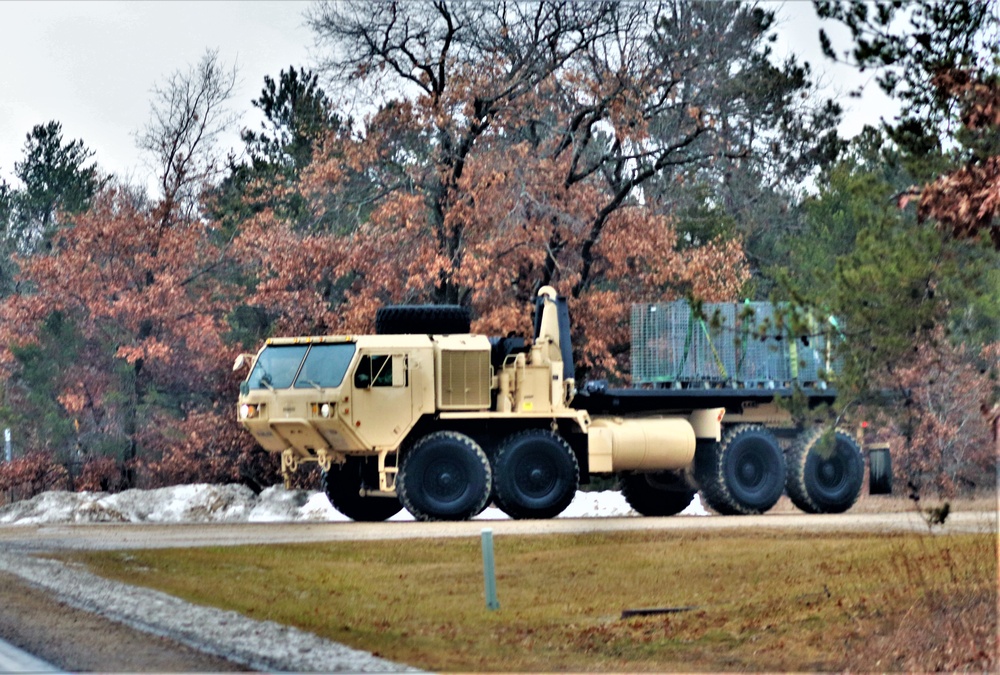December 2021 training operations at Fort McCoy
