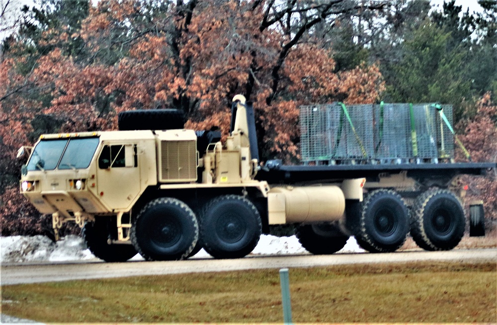 December 2021 training operations at Fort McCoy