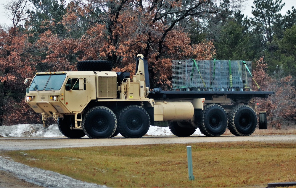 December 2021 training operations at Fort McCoy