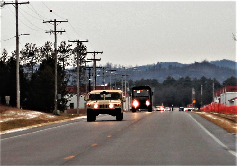 December 2021 training operations at Fort McCoy