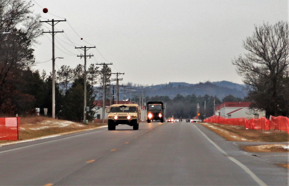 December 2021 training operations at Fort McCoy