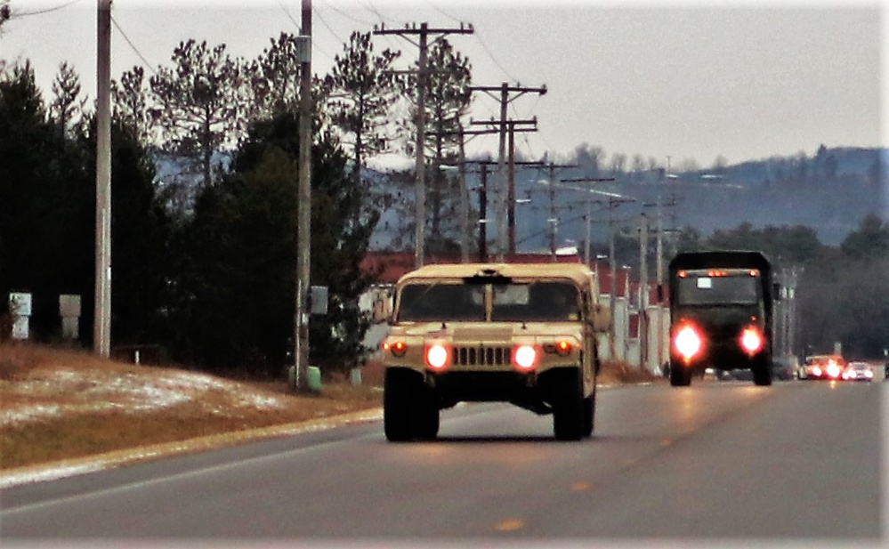 December 2021 training operations at Fort McCoy