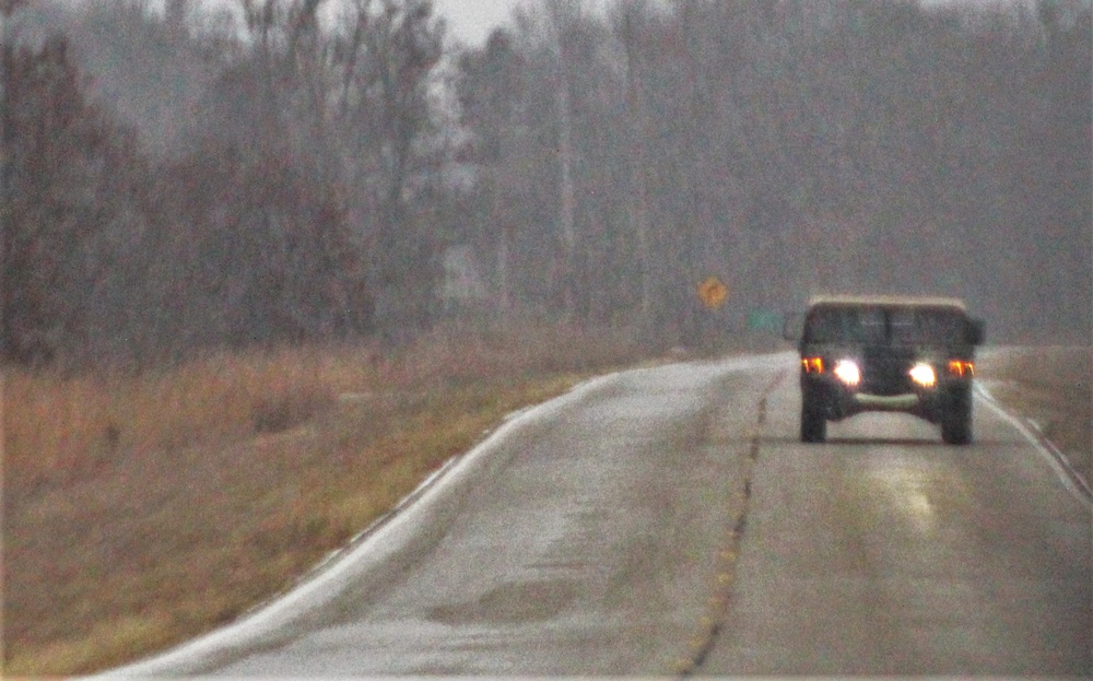 December 2021 training operations at Fort McCoy