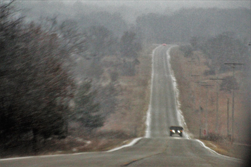 December 2021 training operations at Fort McCoy