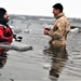 Marines jump in for cold-water immersion training at Fort McCoy