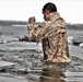 Marines jump in for cold-water immersion training at Fort McCoy