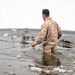 Marines jump in for cold-water immersion training at Fort McCoy