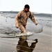 Marines jump in for cold-water immersion training at Fort McCoy