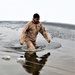 Marines jump in for cold-water immersion training at Fort McCoy