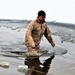 Marines jump in for cold-water immersion training at Fort McCoy