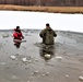 Marines jump in for cold-water immersion training at Fort McCoy