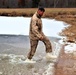 Marines jump in for cold-water immersion training at Fort McCoy