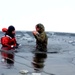 Marines jump in for cold-water immersion training at Fort McCoy