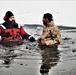 Marines jump in for cold-water immersion training at Fort McCoy