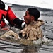 Marines jump in for cold-water immersion training at Fort McCoy