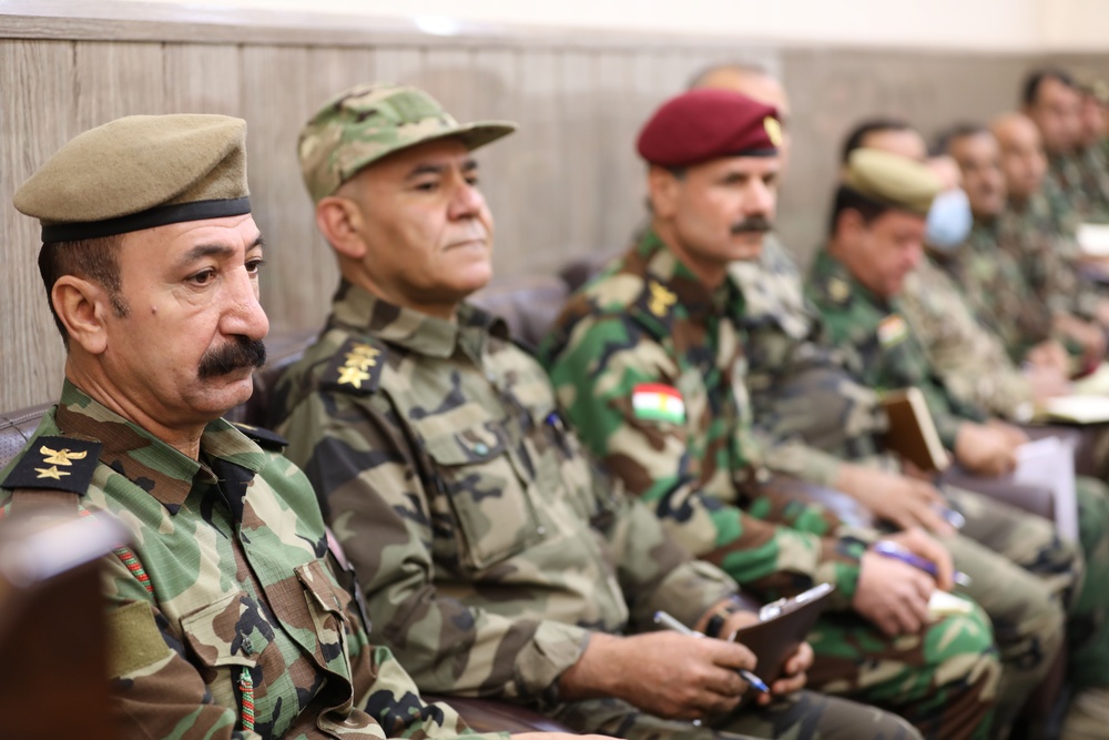 Ministry of Peshmerga, CJTF-OIR Discuss Equipment Transfers [3 of 17]