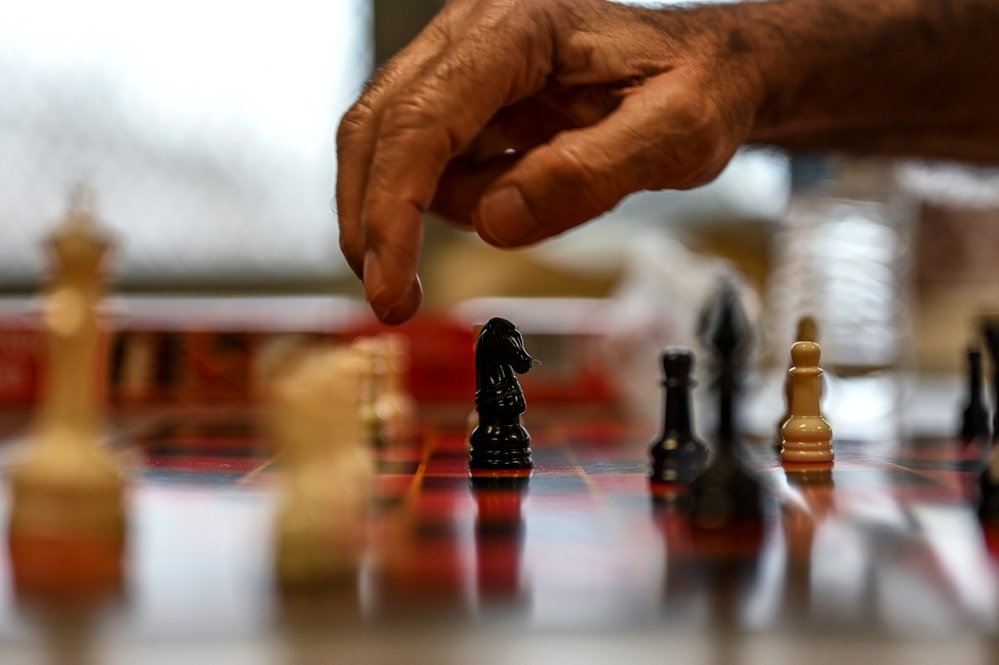 Chess competition at Liberty Village