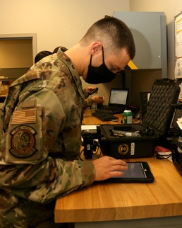 Aircrew flight equipment Airmen keep NVGs in check