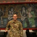 Chalkboard artist enhances morale of AES