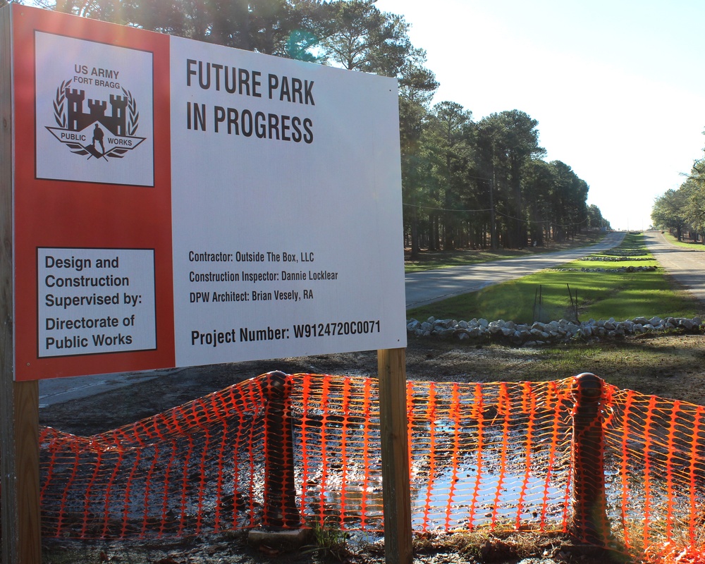 Fort Bragg gets a breath of fresh air: New park set to open