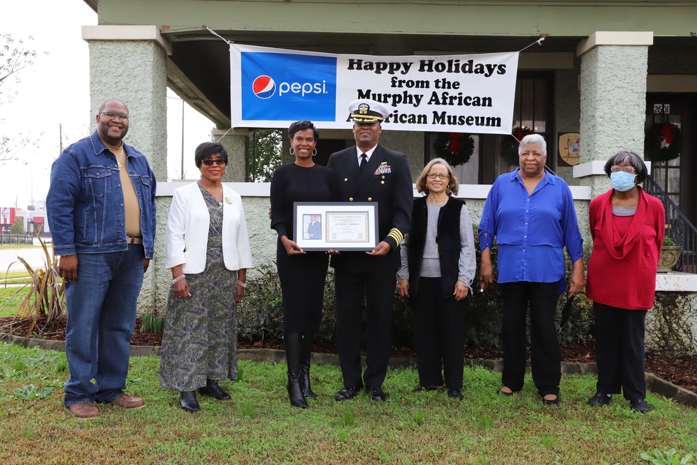 JEB Little Creek-Fort Story CO presented Letter of Appreciation